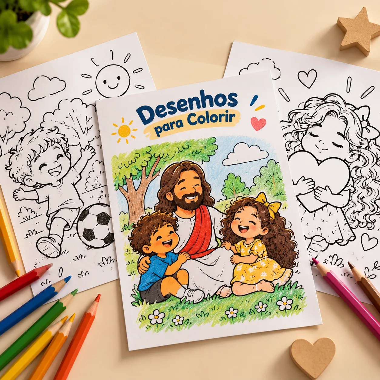 Bônus Desenhos para Colorir